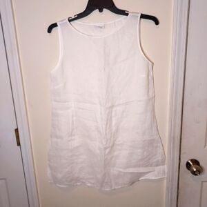 PURE Jill 100% linen tunic shirt